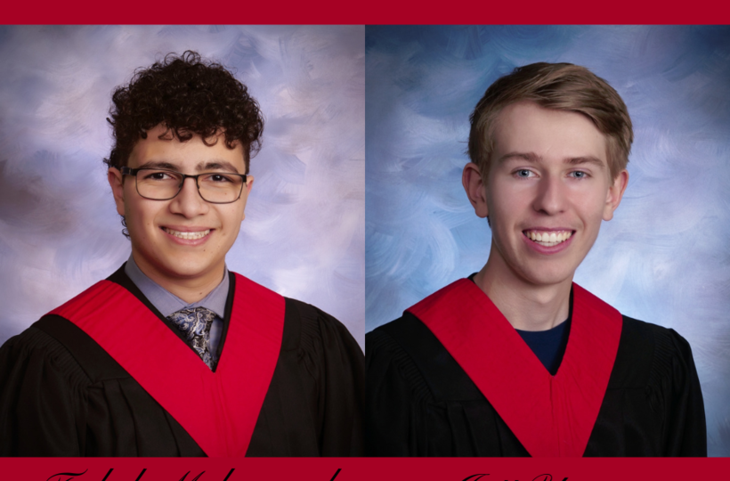 Valedictorians at Lindsay Thurber High School