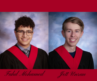 Valedictorians at Lindsay Thurber High School