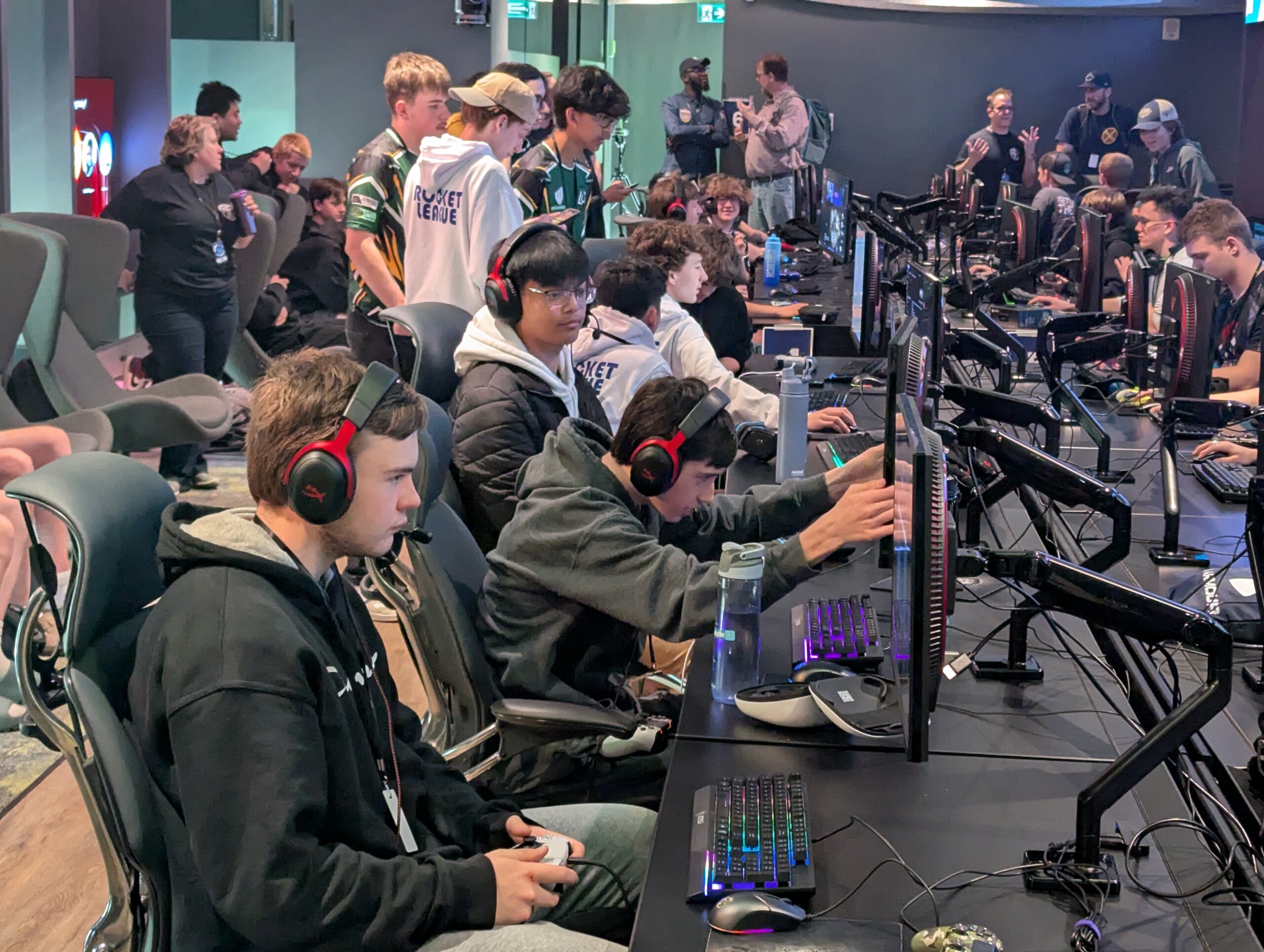 The LTCHS Esports Team took him the provincial bronze